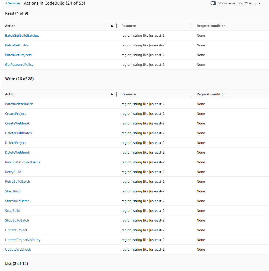 Service summary dialog image