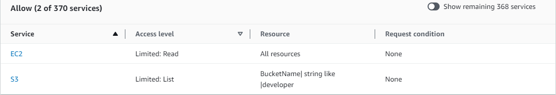 Policy summary dialog image