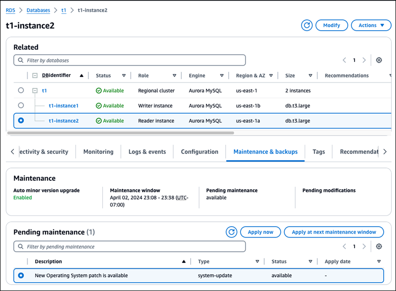 Betriebssystem-Patch für die Reader-Instance