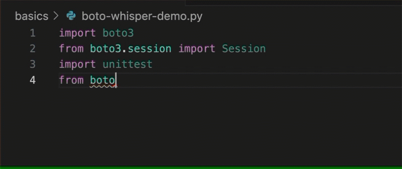 Ein Beispiel für die Blockvervollständigungsfunktion