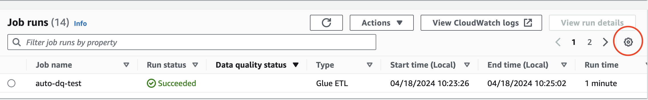Angeben eines Wartungsfensters in AWS Glue Studio