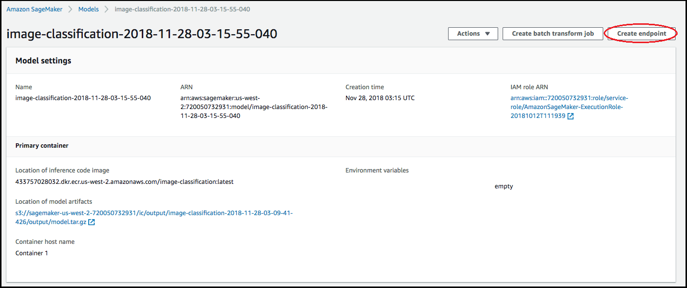 Modell Landingpage erstellen