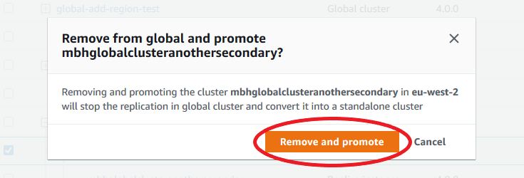 Image: the Remove and promote prompt.