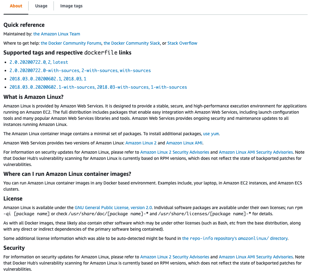 Example - Repository About