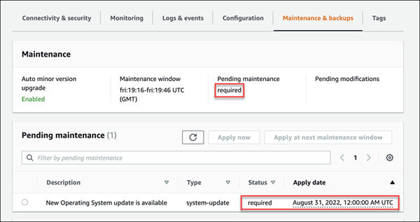 Mise à jour obligatoire du système d’exploitation.