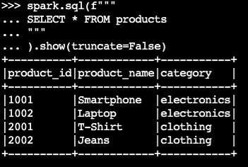 Sample output from data validation during Iceberg table migration.