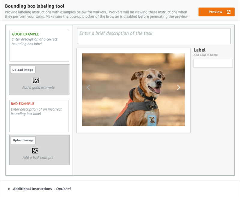 Modification des instructions courtes pour un cadre de délimitation.