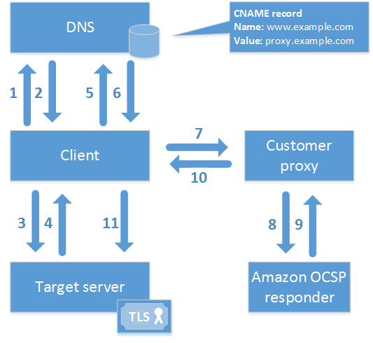 Custom OCSP topology