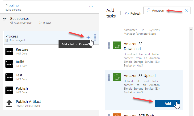 AWS S3 Upload Task