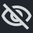 The Hide labels icon.