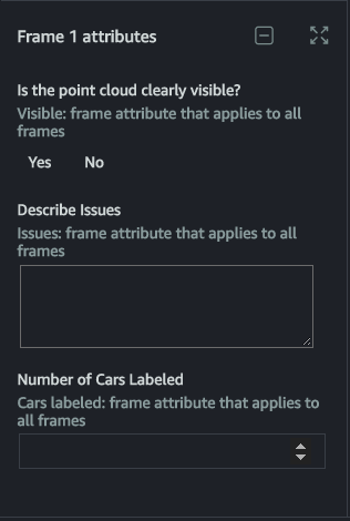 Example frame attribute prompt.